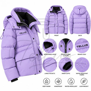 Vestes matelassées respirantes et imperméables à capuche pour femmes, personnalisables, prix d'usine en gros, nouvelles vestes pour femmes les plus vendues - Product Image 6
