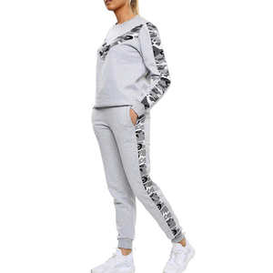 Nouvel Arrivage – Ensemble de Jogging Femme 100% Coton Haute Qualité, Respirant et Séchage Rapide, Idéal pour l'Extérieur, Personnalisable avec Logo OEM pour l'Hiver - Product Image 1