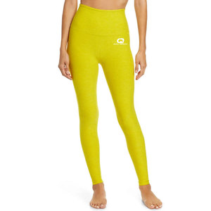 Leggings de Yoga para Mujer, Sólidos, de Spandex/Poliéster, Cintura Elástica, Ligeros, Largos, Transpirables, de Alta Calidad - Product Image 3