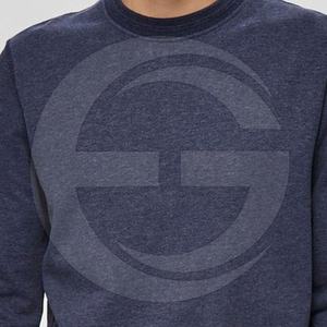 Sweat-shirt à capuche pour homme avec logo personnalisé, imperméable, col rond français, coupe ample, polyester/coton mélangé - Product Image 2