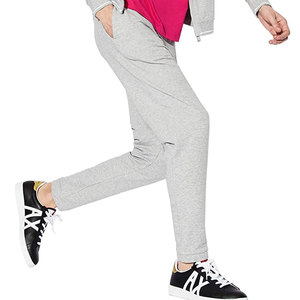 Pantalon de jogging en polaire gris clair pour hommes sur mesure élastique doux avec ficelle de traction Logo brodé imprimé en 3D taille moyenne - Product Image 6