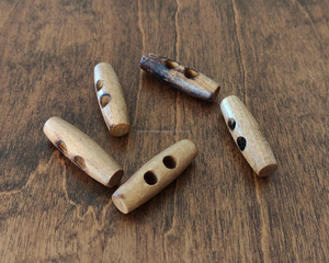 Natural Natural Buffalo Horn Toggles <b>Buttons</b> for Sales Authentic Handmade Polished From Falak World Export - Product Image 2