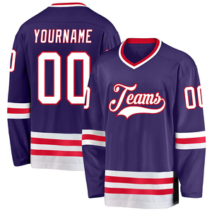 Uniforme de Hockey sobre Hielo al por Mayor, Jersey Deportivo Personalizado por Sublimación para Clubes y Escuelas - Product Image 1