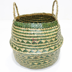 Seagrass Storage Basket Handmade Fast Delivery Eco-Friendly Multifunction Custom Color Custom Design OEM/ODM Vietnam - Product Image 3