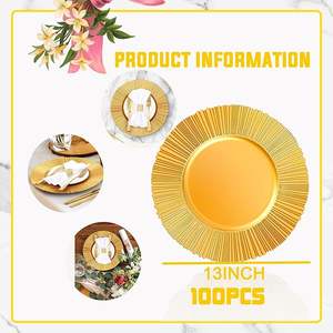 Plato de Presentación Moderno de Acero Inoxidable para Mesa de Comedor Vintage con Centro de Mesa Elegante y Atemporal, Ecológico - Product Image 4