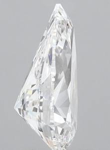 Diamant de laboratoire brillant en forme de poire de 2,16 carats, couleur D, clarté VVS2, polissage excellent, CVD, certifié IGI, pierre non montée pour bijoux fins - Product Image 4