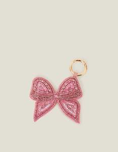 Porte-clés tendance brodé de perles, motif cône de crème glacée mignon, pompon perlé, pendentif de sac - Product Image 3