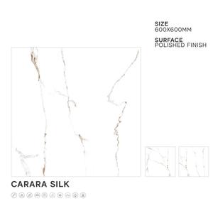 Azulejos Vitrificados Glacier Nero 600x600mm con Acabado Mate, Azulejos de Porcelana Esmaltada Blanco Nieve Brillante para Exteriores, Baños y Centros Comerciales - Product Image 3