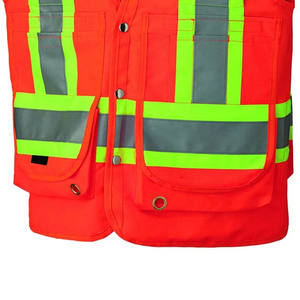 OEM Service Design Red First Aid Response Hi Visibility Paramedic <b>Ambulance</b> Rescue Mesh Reflective Safety Vest Sustainable - Product Image 4