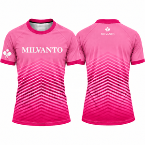 Camiseta de Pickleball Personalizada Azul Cielo para Hombre y Mujer, Camiseta de Pickleball para Deportes de Raqueta, Sublimación, Fabricante de Ropa Deportiva para Equipos de Pickleball - Product Image 6