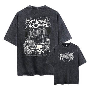 Guide des tendances unisexes phares pour hommes : Mode rock emo punk inspirée du Dead, style Black Parade estival, vente en gros - Product Image 3