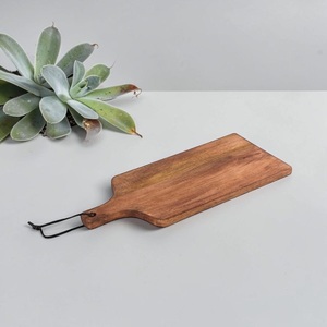 Planche à découper artisanale en bois d'acacia écologique de 2,0 cm d'épaisseur, planche à découper de qualité supérieure, planche de service pour la cuisine - Product Image 4