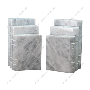 Sujetalibros de Mármol Natural con Diseño Único, Hechos a Mano, con Grabado, en Forma de Libro, de Alta Calidad, con Tacto Real, Más Vendidos - Product Image 2
