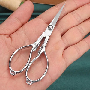 Ciseaux de tailleur professionnels vintage de précision pour broderie, ciseaux à pointe, coupe-papier, ciseaux de couture - Product Image 6