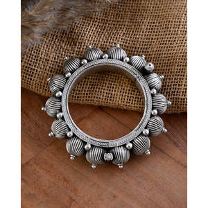 Bracelet en argent fin Meera Jaipur Divya - Product Image 1