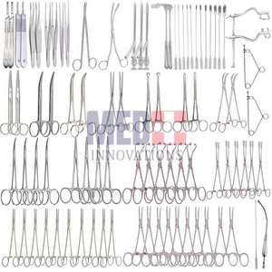 Juego de instrumentos quirúrgicos ortopédicos alemanes de acero inoxidable de alta calidad Herramientas de colecistectomía-25 piezas Manual CE aprobado MED - Product Image 2