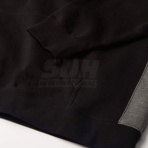 Latest Design Solid Winter Casual <b>Pullover</b> <b>Men</b> Hoodies Premium Quality 100% Cotton Breathable Customized Knitted - Product Image 4