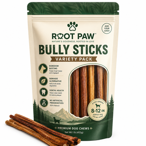 Barras de carne para perros a granel, marca privada, OEM, empaque personalizado, calidad estadounidense, alimento para mascotas de Canadá, proveedor de masticables para perros - Product Image 1