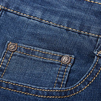 Jeans en denim pour hommes de haute qualité, coupe slim, extensibles, en coton, jambe droite, tissu adouci, respirant et écologique – Vente en gros directe usine