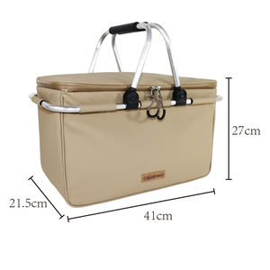 Outdoor Camping Storage Camouflage Basket SENDA 15L Polyester Waterproof Insulated Thermal Cooler Bag - Product Image 4