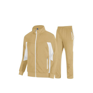 Ensemble de survêtement avec sweat-shirt zippé et pantalon de jogging, tenue de sport chaude pour la gym et l'entraînement - Product Image 5