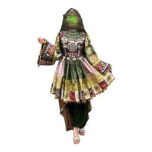 Premium Quality Ethnic Embroidered <b>Dresses</b> Handmade Custom Design Export Quality Afghani Casual <b>Dresses</b> For Wedding <b>Party</b> Wears - Product Image 1