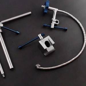 ชุดเครื่องมือผ่าตัดกระดูกสันหลังแบบรุกล้ำน้อย MIS Tubular Retractor System 3 ชิ้น สีเงิน สำหรับแพะและวัว - Product Image 5