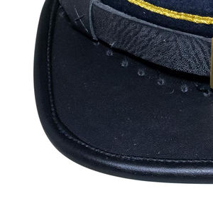 High Quality Uniform <b>White</b> Cap With Bullion Badge Wholesale Caps Custom Cheap Price for Sale - Product Image 3