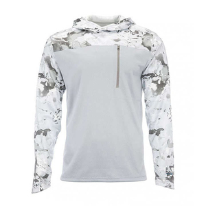 Sudaderas con capucha sublimadas UPF 50+ de último diseño para hombre, sudaderas con capucha UPF 50+ de último diseño para verano y entrenamiento para hombre con MOQ bajo - Product Image 6