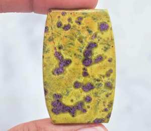 Pierre de serpentine polie à chaud avec Stichtite et Atlantisite, cabochon de pierre précieuse en vrac pour la lithothérapie, article très vendu pour la bijouterie - Product Image 3