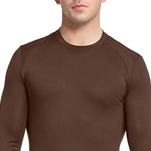 2026 Wholesale Nursing Workwear Scrub <b>Undershirt</b> Lightweight Inner Shirt for Medical Uniform Hospital Staff Daily Workwear shirt - Product Image 4
