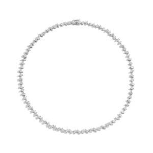 Collar de Diamantes con Corte Brillante Redondo de 5.37 Quilates con Certificación IGI, Joyería de Lujo para Boda o Compromiso - Product Image 1