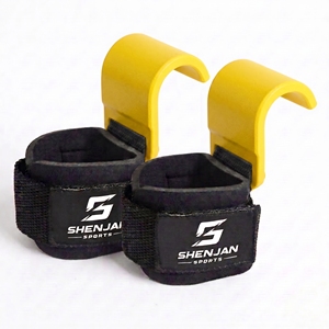 Men's Women's Heavy Duty Breathable Neoprene Wrist Support Customizable Options Non-Slip Strength Training Hook Fitness - Product Image 1