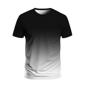 T-shirt de sport léger pour homme, en coton tricoté 100 %, respirant et écologique, idéal pour la course et la gym (vente en gros) - Product Image 1