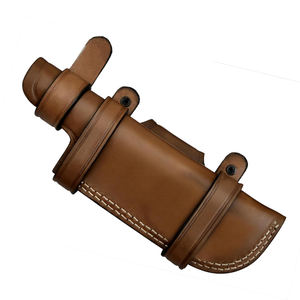 Funda de cuero resistente para cuchillo con presilla para cinturón, para camping, supervivencia, trabajo al aire libre, cocina y almacenamiento de cuchillos utilitarios - Product Image 2