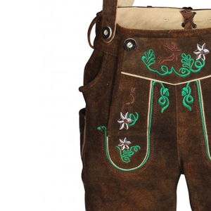 Pantalones Cortos de Lederhosen para Hombre, Diseño Moderno, Tendencia Actual, Traje Tradicional Alemán, Pantalones Cortos de Lederhosen Bávaros de Alta Calidad - Product Image 6