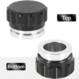 Tubo de llenado de aluminio soldado de 1/1.5/2 pulgadas con tapa, accesorios para tubo de llenado de aceite y combustible automotriz. - Product Image 3