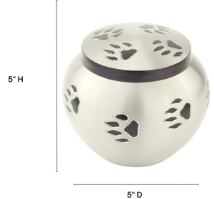 Urnes funéraires en laiton pour animaux de compagnie, urnes commémoratives, urnes de souvenir, urnes de burial de haute qualité à bas prix - Product Image 2