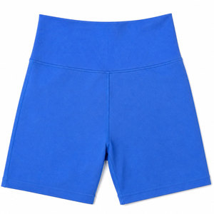 Shorts de Ciclismo de Cintura Alta con Costuras, Elásticos, Transpirables, a Prueba de Sentadillas, con Cintura Elástica y Efecto Scrunch Trasero, Fabricación Personalizada OEM al por Mayor - Product Image 4