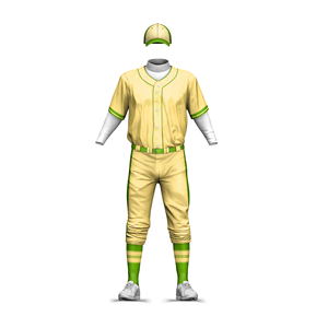 Nuevo Conjunto de Uniforme de Béisbol para Hombre, Camiseta y Pantalones, Rayas Rosa y Verde, Absorbente de Humedad, Antibacterial, Impresión por Sublimación - Product Image 4