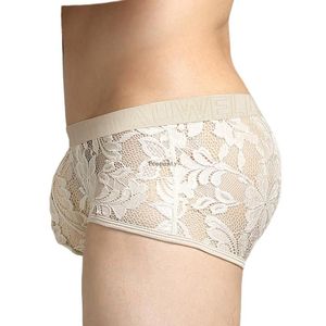 Calzoncillos Boxer Sexys para Hombre, de Color Sólido, Transparentes, de Cintura Media - Product Image 4