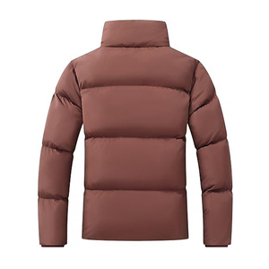 New Custom Logo Women Puffer Jacket Lightweight Quilted Warm Down Coat with Hood Oversized - Product Image 6