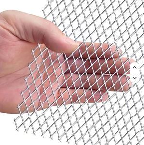 Galvanized Diamond Expanded Metal <b>Mesh</b> Welded <b>Wire</b> Netting Decorative Fencing Panel for Industrial Boundary Protection - Product Image 1