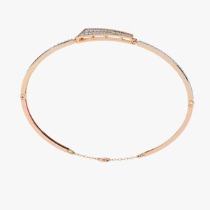 Wholesale Custom Simple Triangle Cross Moissanite <b>Gold</b> <b>Rose</b> <b>Gold</b> for Certified 18K <b>Gold</b> Plated Party Bracelet - Product Image 3