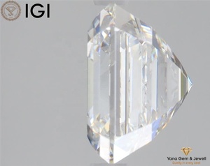 Diamante Cultivado en Laboratorio con Corte Asscher de 4.01 Quilates, Claridad VVS2, Color F, con Certificado IGI, para un Centro de Atención Impresionante - Product Image 5