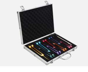 Diapasones de Marte para Sanación, Juego de Diapasones Ponderados para Chakras, para Limpieza Energética - Product Image 1