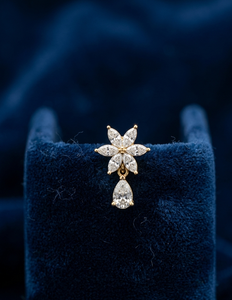 Pendentif en or massif 18 carats et 14 carats de luxe avec diamants certifiés, bijoux - Product Image 2