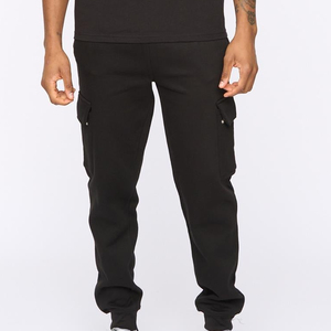 Pantalon de survêtement empilé léger et uni pour hommes et femmes, idéal pour le fitness, le jogging et la gym – Personnalisable - Product Image 6