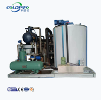 COLDPRO Directement de l'usine  Machine à glace en flocons de 15 tonnes, machine industrielle de fabrication de glace, machine à glace en flocons pour les produits de la mer