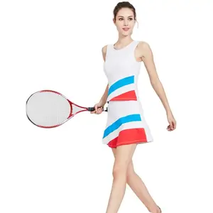 Спортивная теннисная одежда, женские юбки, индивидуальный дизайн, быстросохнущая ткань, нетболовое платье, женское теннисное платье для гольфа